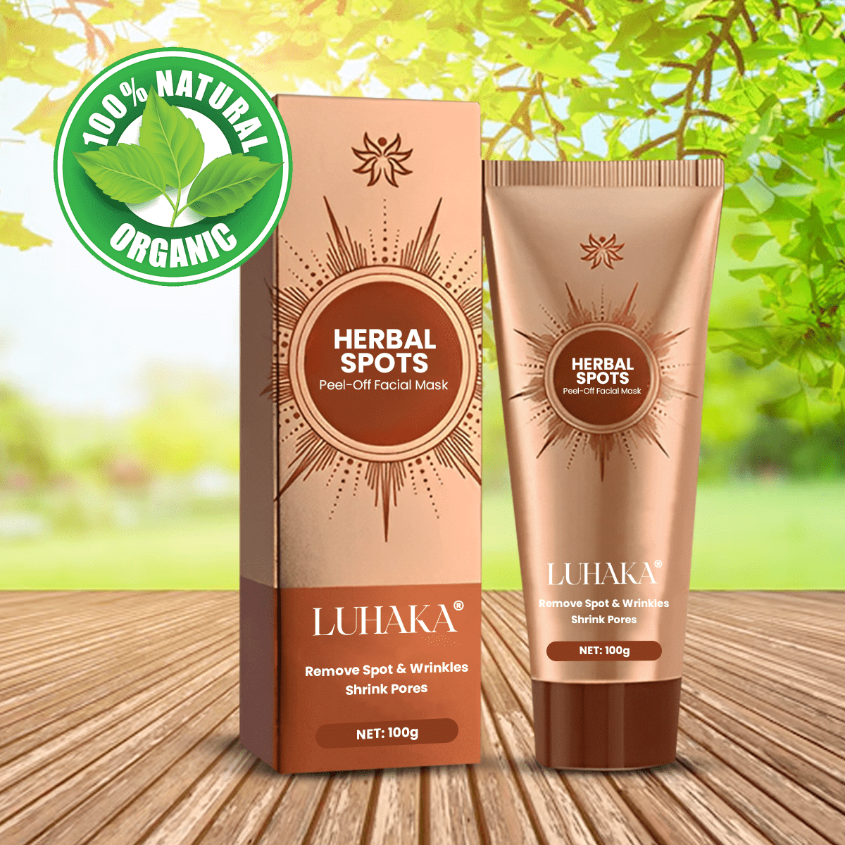 Luhaka® Herbal Spots Feel-off Facial Mask