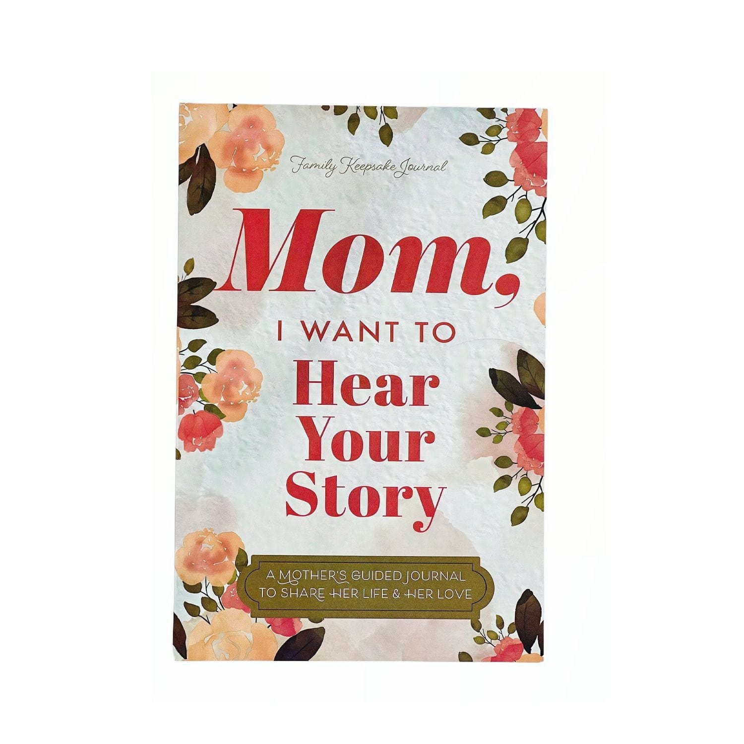 Luhaka® Mom, I Want to Hear Your Story: A Mother’s Guided Journal To Share Her Life & Her Love  🌹Happy Mother's Day