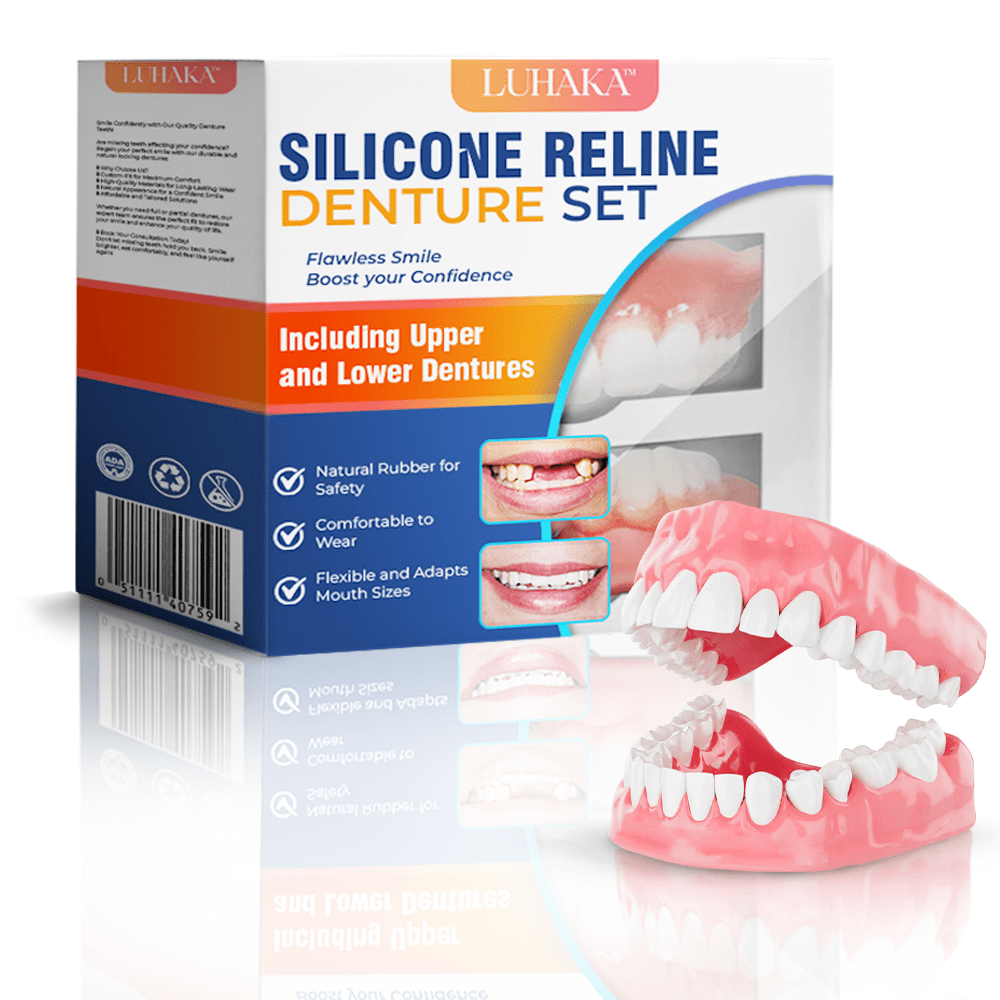 Mega Sale LUHAKA™ Silicone Reline Denture Set 24 Package Cover