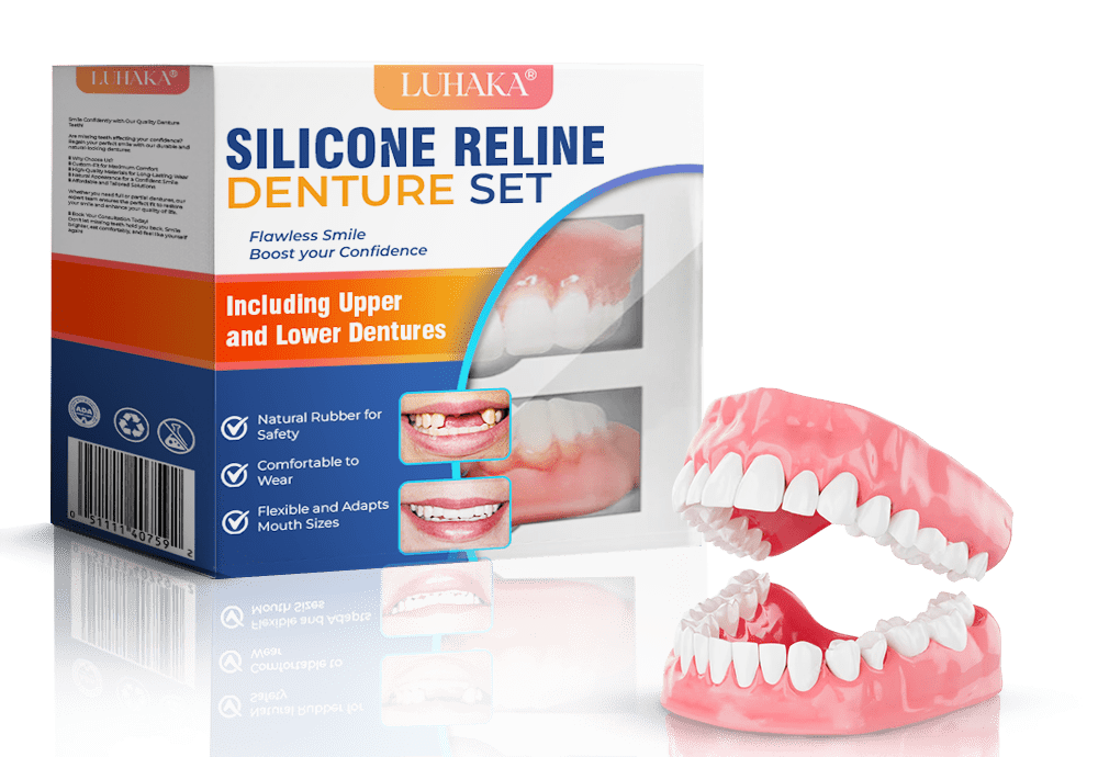 LUHAKA® Silicone Reline Denture Set image LUHAKA® Silicone Reline Denture Set