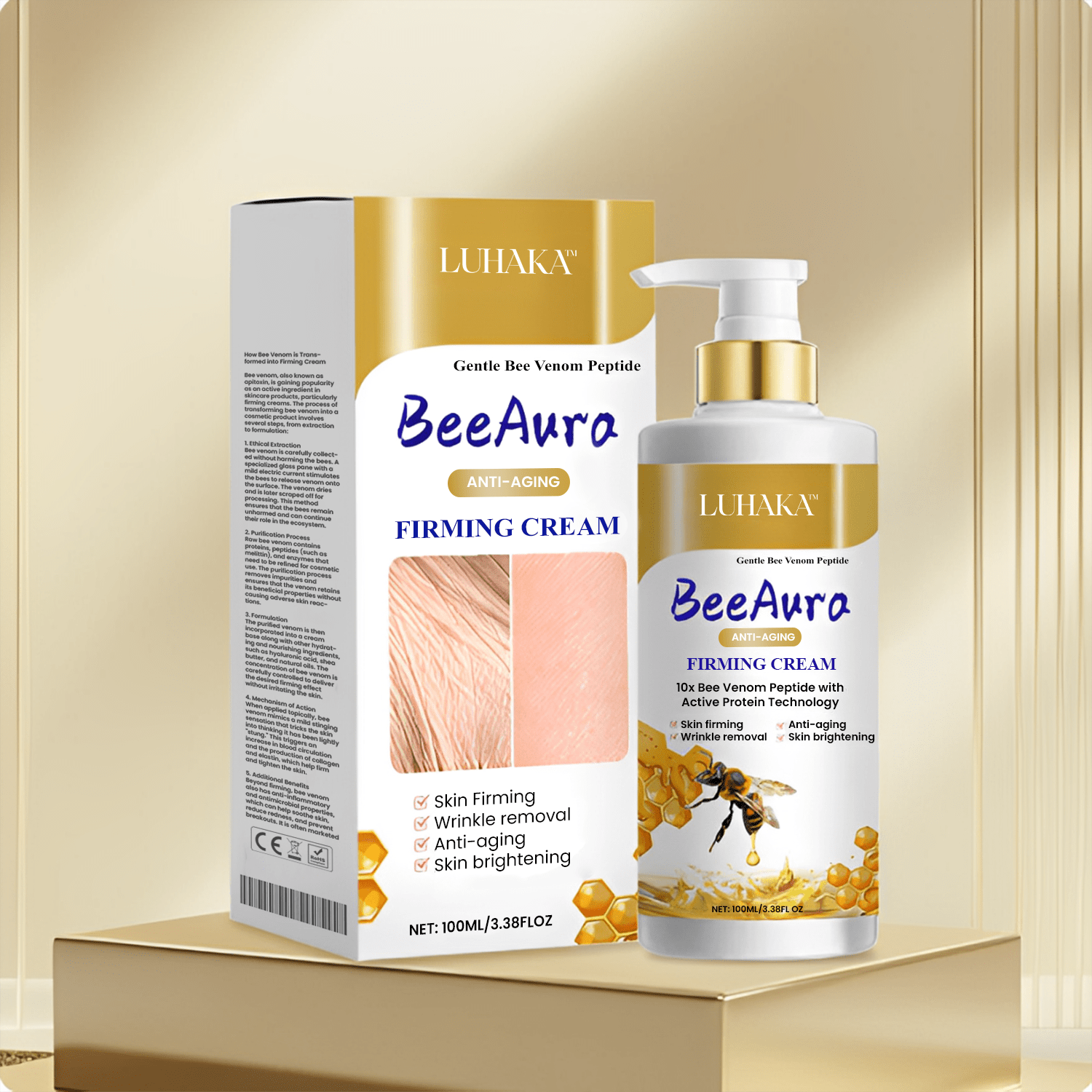 LUHAKA™ BeeAura Anti-Aging Firming Cream