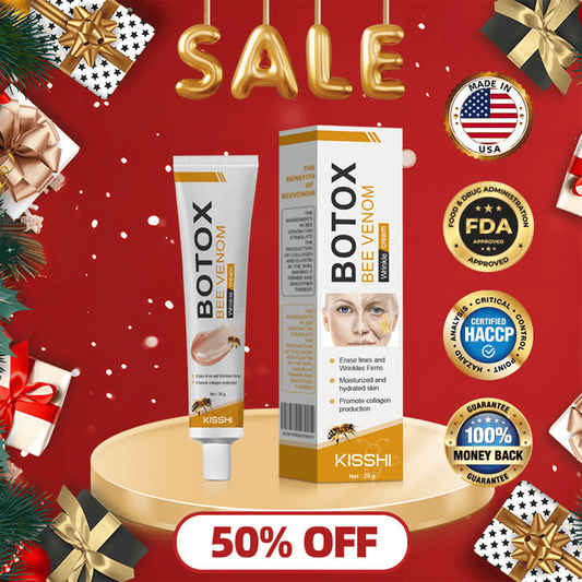 Kisshi™ Botox Bee Venom Wrinkle Removal Cream - New Year Sales