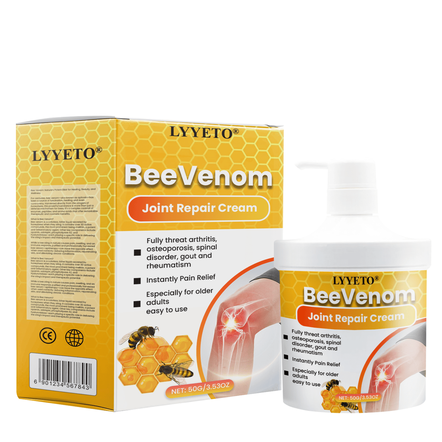 Lyyeto® BeeVenom Joint Repair Cream D011