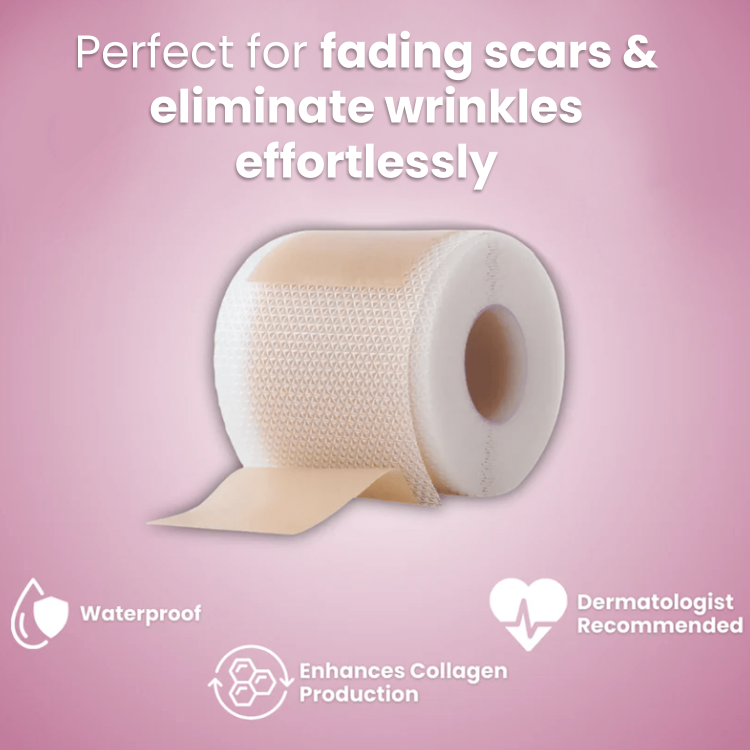 Luhaka™ Silicone Scar & Wrinkle Tape 1