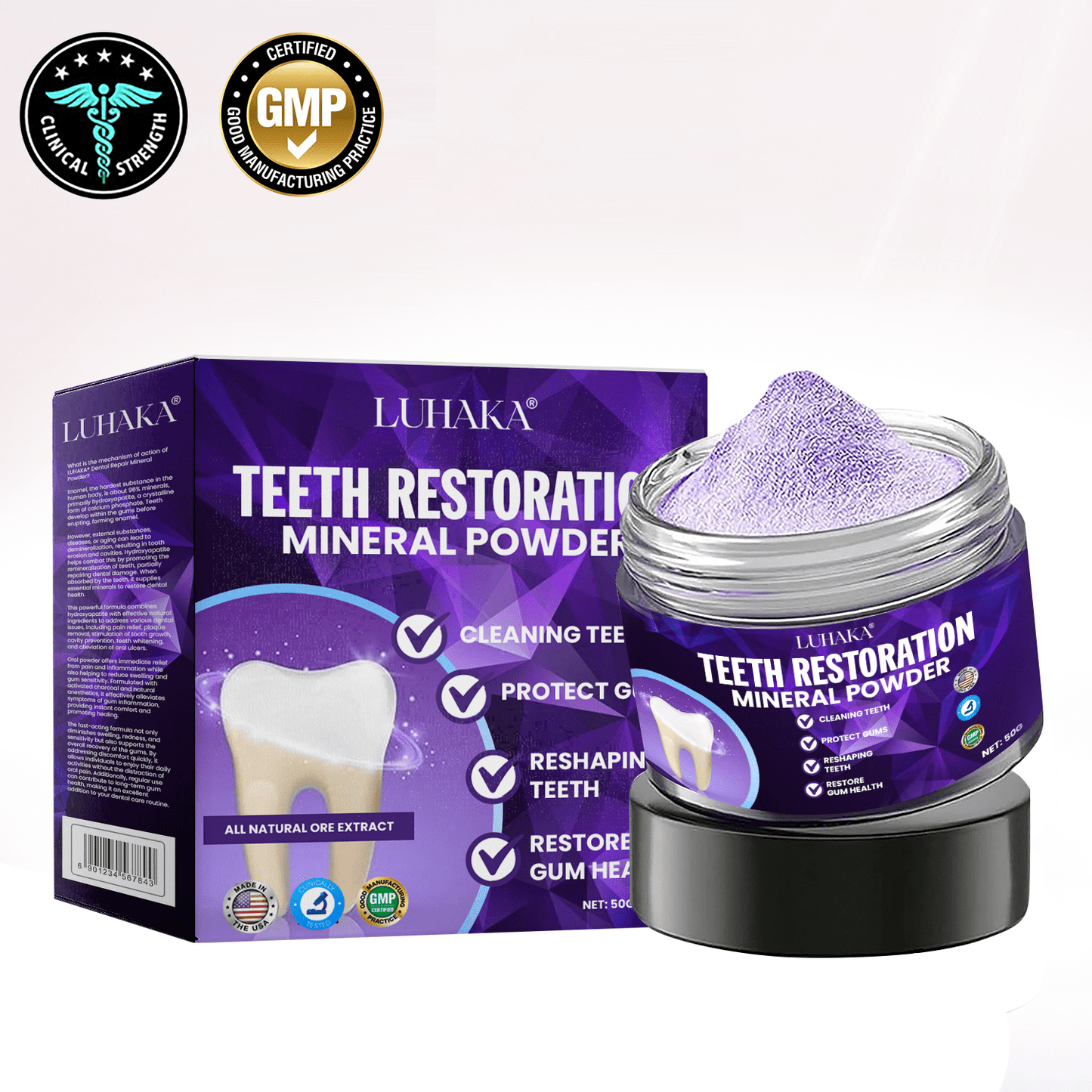 LUHAKA® Dental Repair Mineral Powder⭐3