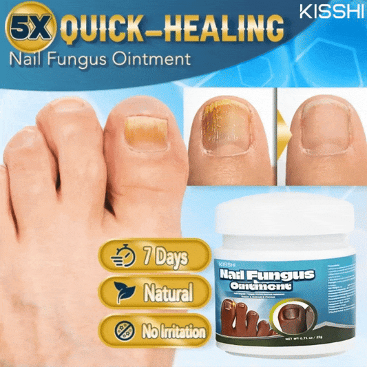 Kisshi™ 5X Quick-healing Nail Fungus Ointment👨🏼‍⚕️British Dermatologist Approved