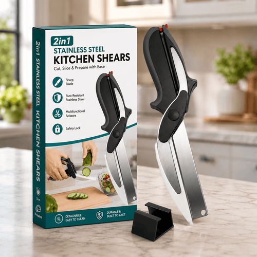 2in1 Stainless Steel Kitchen Shears