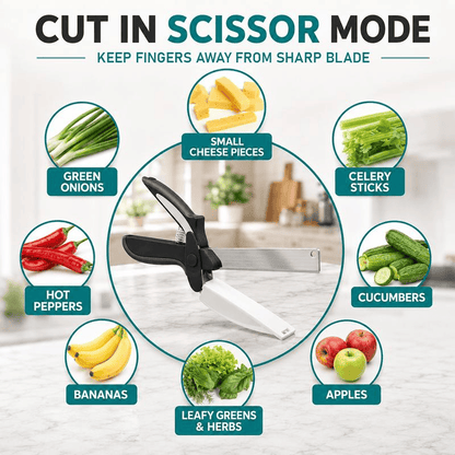 2in1 Stainless Steel Kitchen Shears
