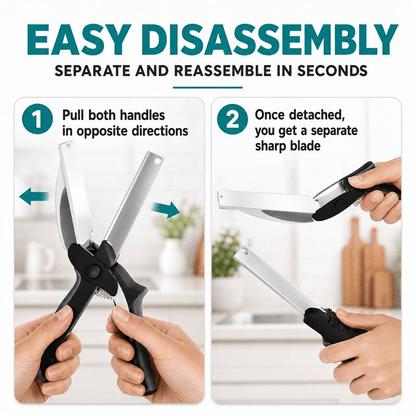 2in1 Stainless Steel Kitchen Shears