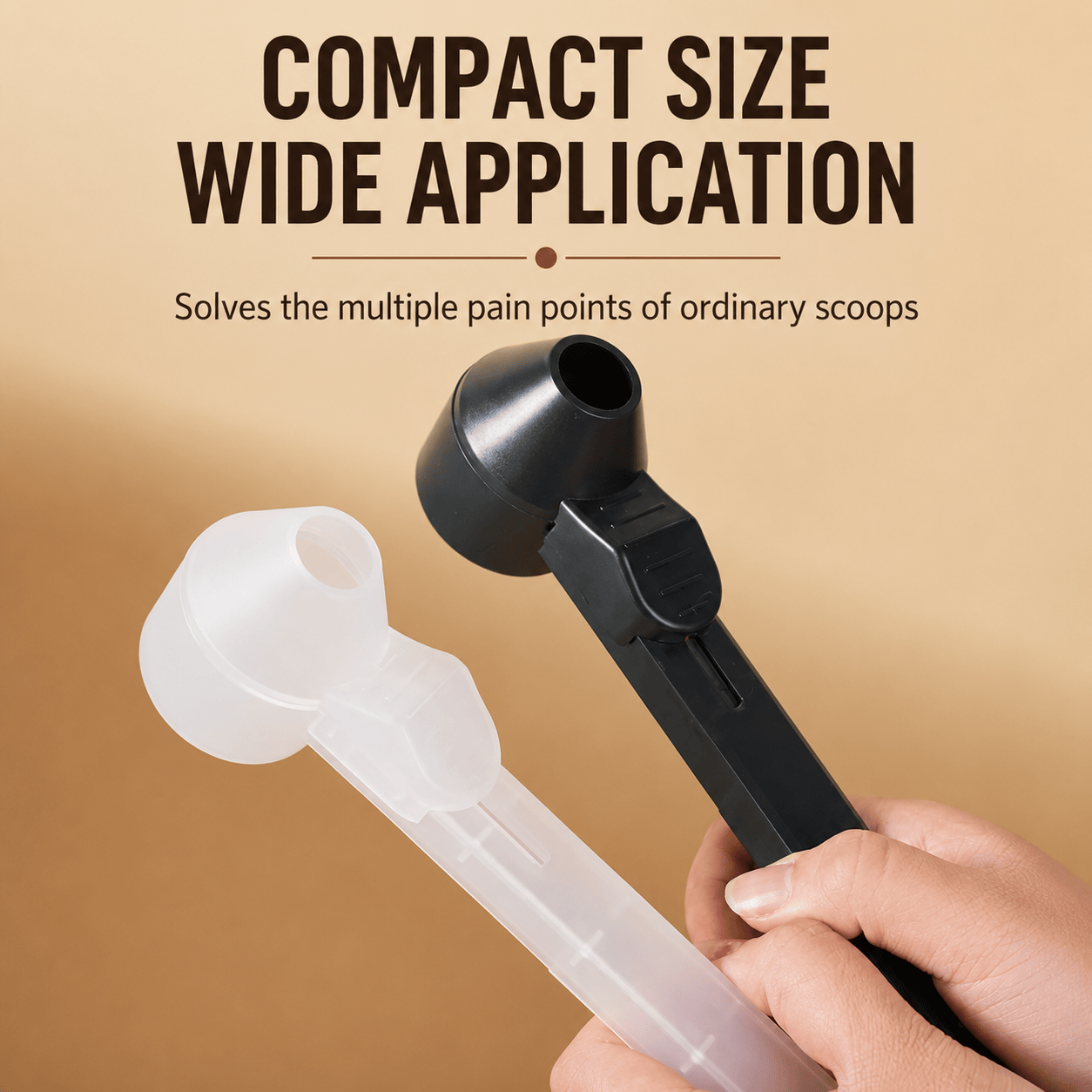 Sliding Coffee Scoop with Portion Control