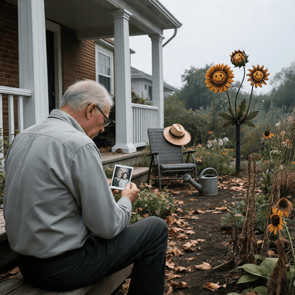 Handcrafted Garden Character Stakes