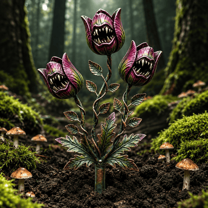 Handcrafted Garden Character Stakes