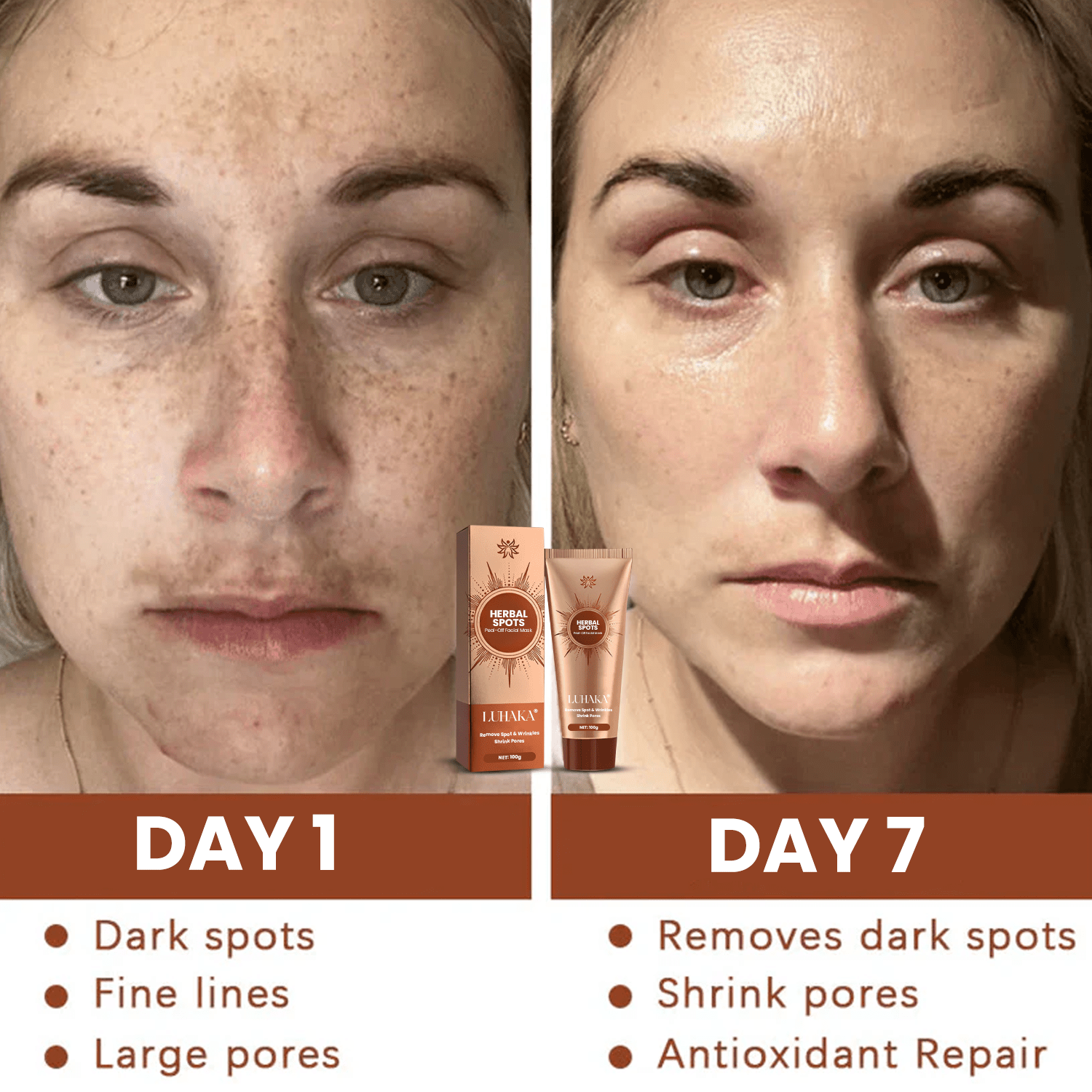 Luhaka® Herbal Spots Feel-off Facial Mask