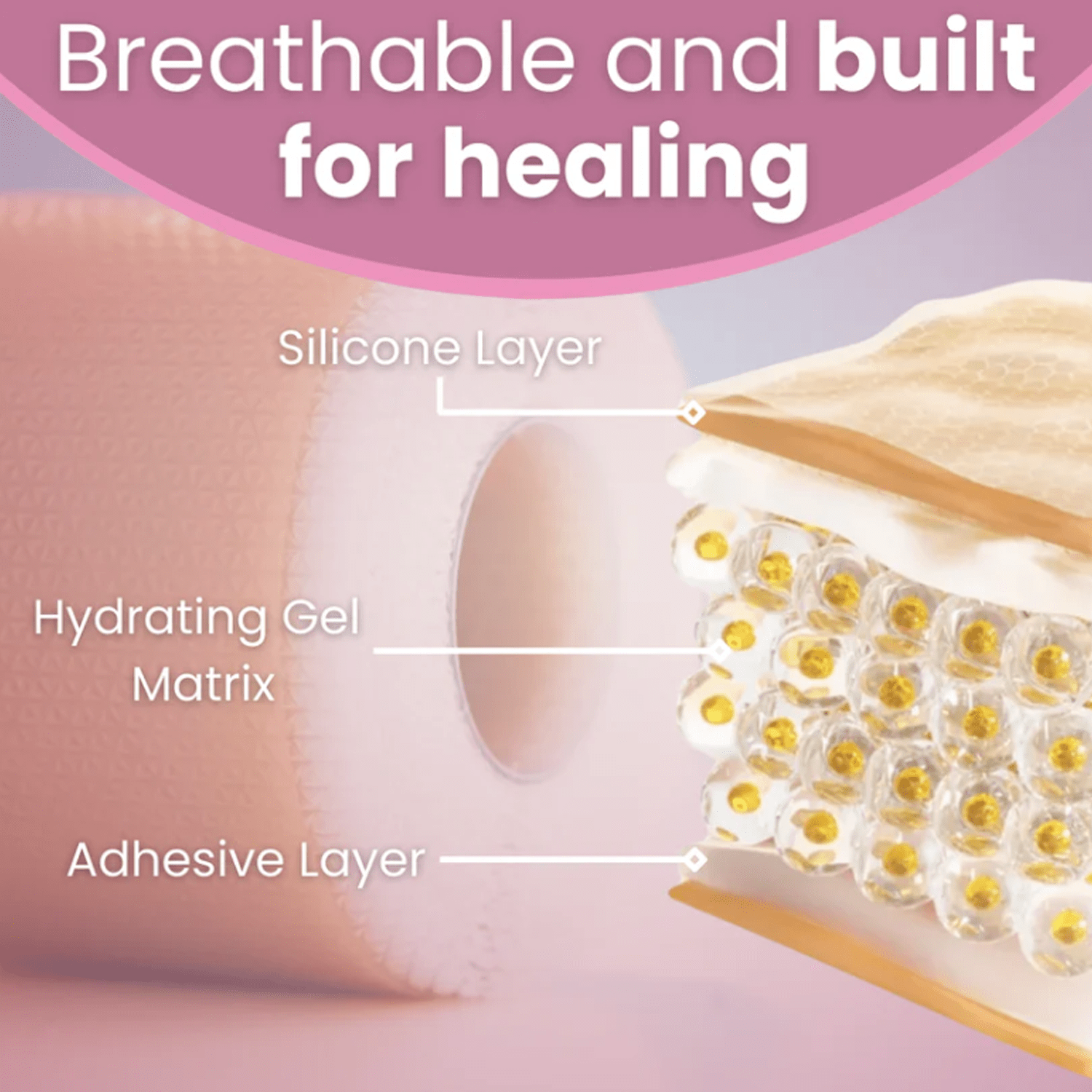 Luhaka™ Silicone Scar & Wrinkle Tape 1