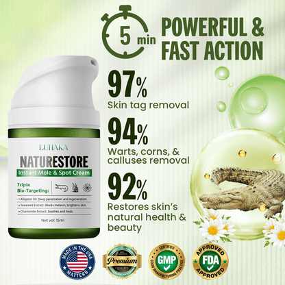 ✅Official Store: Luhaka™ NATURESTORE Instant Mole & Spot Cream