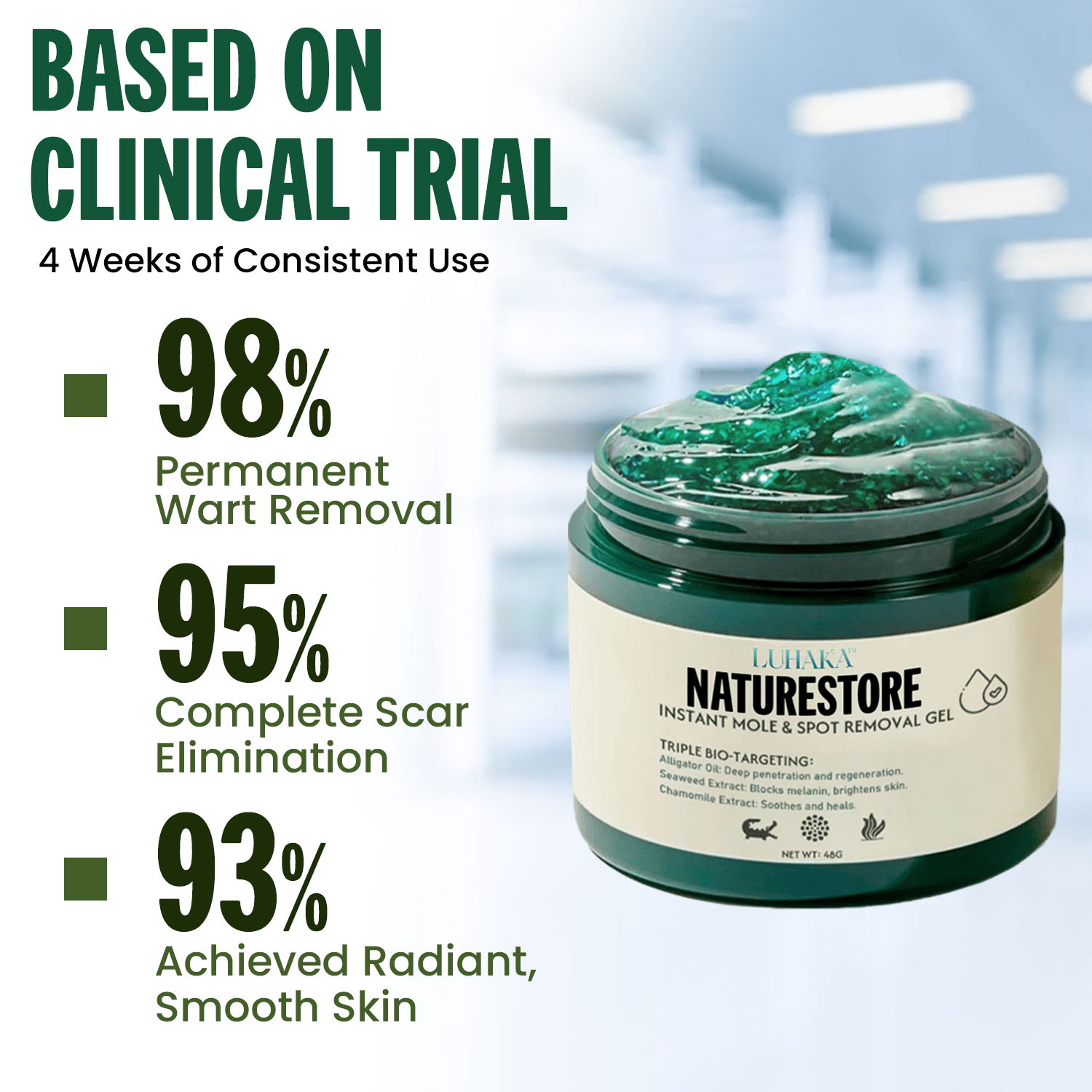 ✅ Official Store: Luhaka™ NATURESTORE Instant Mole & Spot Gel