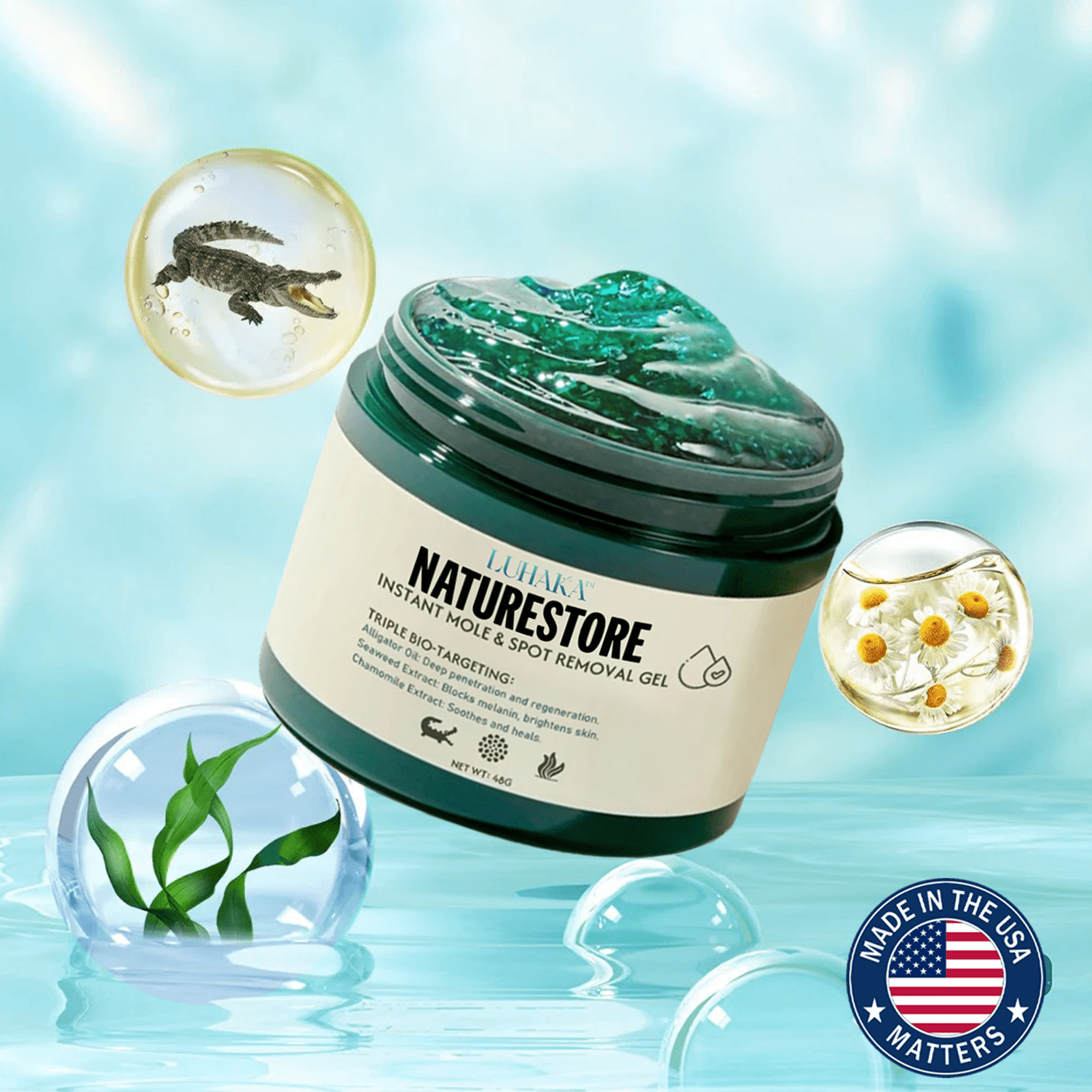 ✅ Official Store: Luhaka™ NATURESTORE Instant Mole & Spot Gel