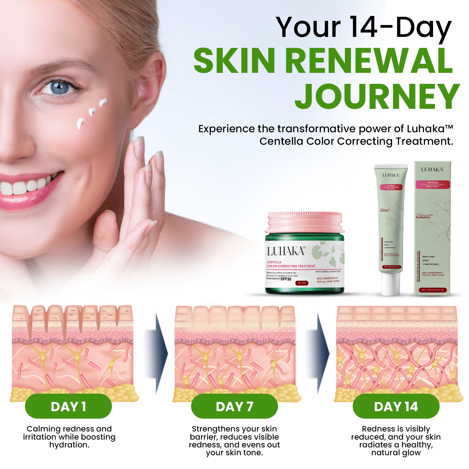 Luhaka™ Centella Color Correcting Treatment