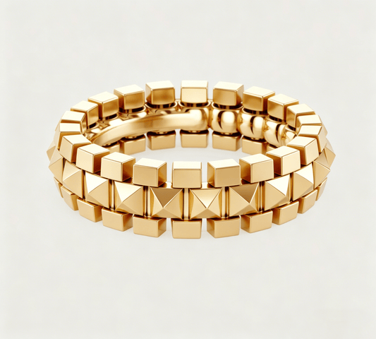 Titan Block Eternity Ring
