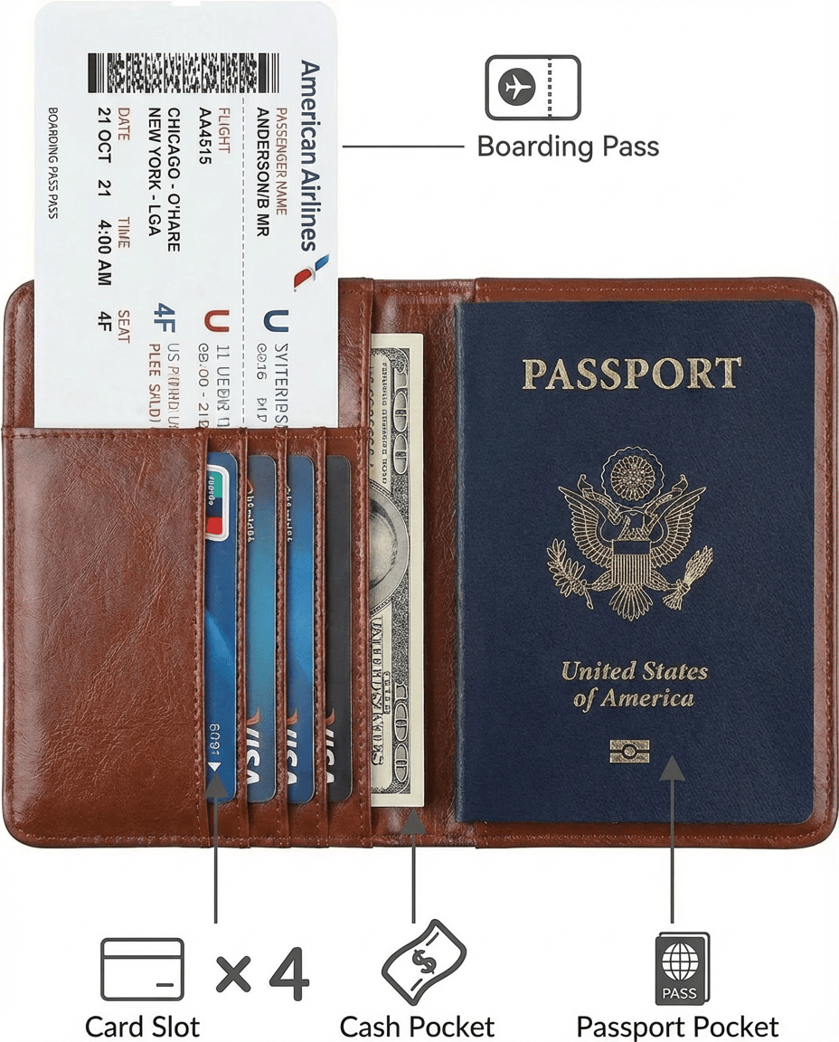 RFID Passport Cover