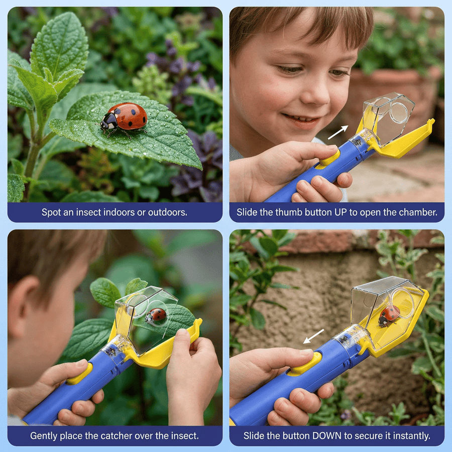 how to use bug catcher