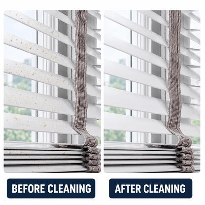 Clean Blinds in Minutes – Microfiber Blind Cleaner Brush 2-Pack