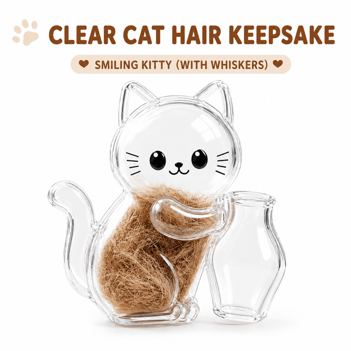 🐱 Clear Smiling Kitty (With Whiskers)