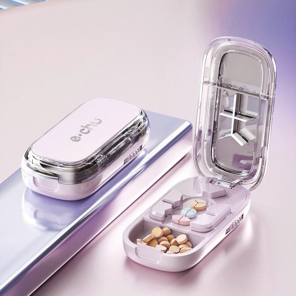 Pink | 1/2 & 1/3 & 1/4 Pill Cutter