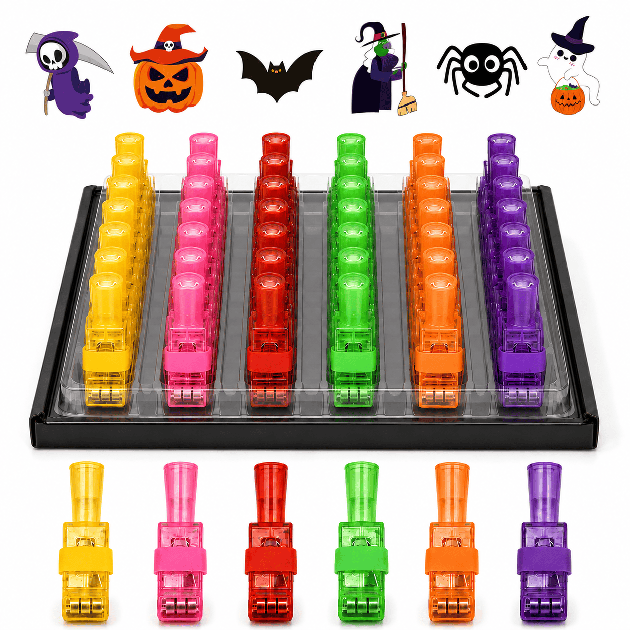🎃 Halloween Finger Projector Lights – Mini Pattern Projector