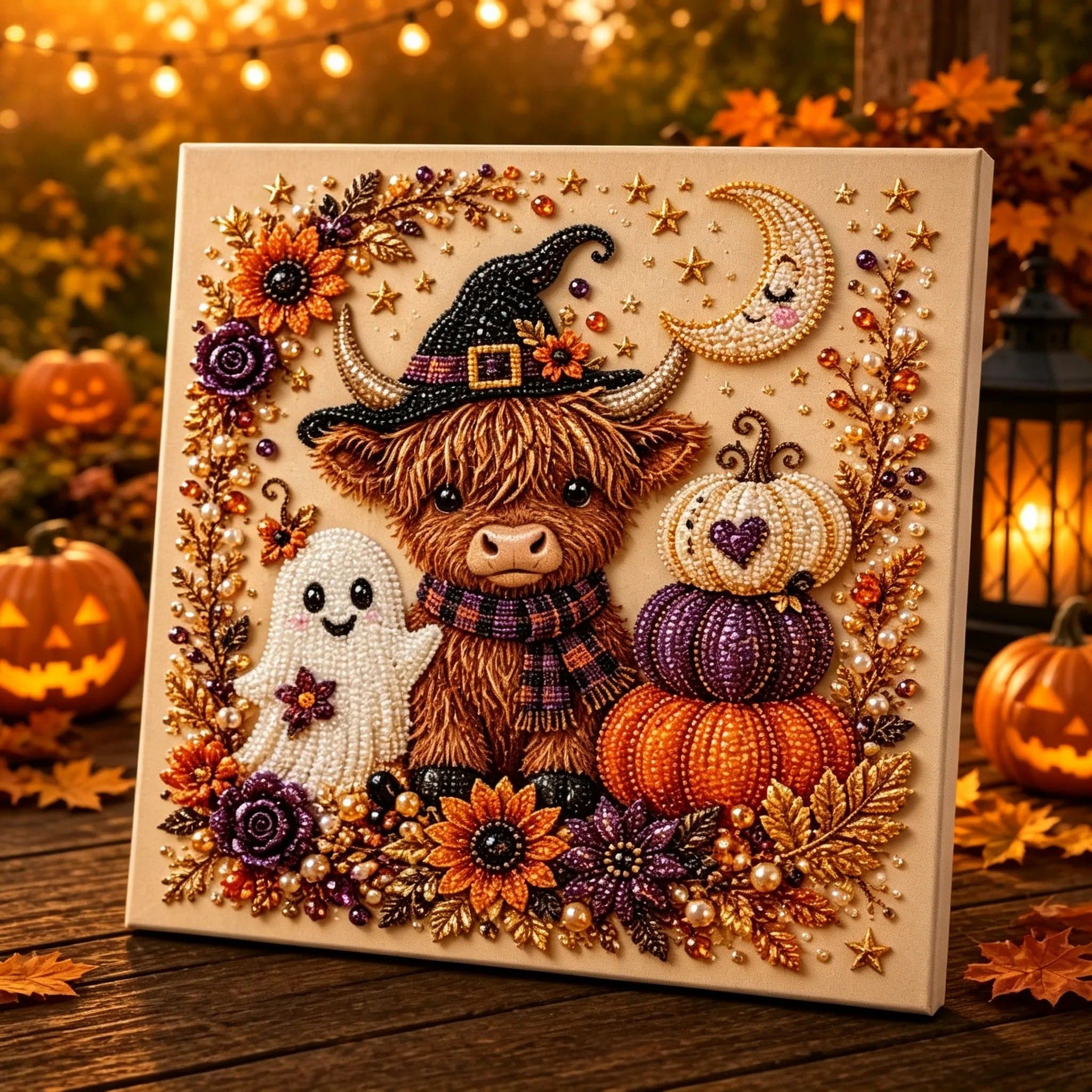🔥Last Day 50% OFF -🎃Halloween DIY Diamond Art Kit