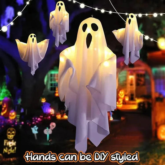 Billhol® Halloween Glowing Ghost Chandelier