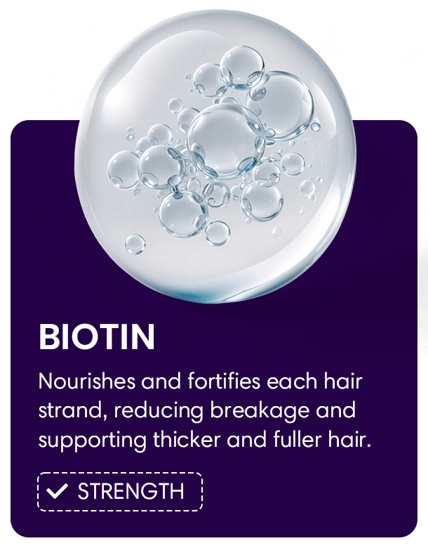 Luhaka™ FollicaMax 25,000 MCG Hair Growth Support 25 ingredient 1 biotin