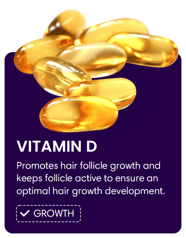 Luhaka™ FollicaMax 25,000 MCG Hair Growth Support 26 ingredient 2 vitamind