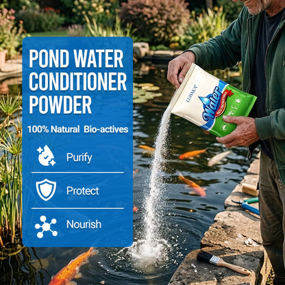 Luhaka® Pond Water Conditioner Powder | Water Clarifier & Algae Control 🐟🌊🔬