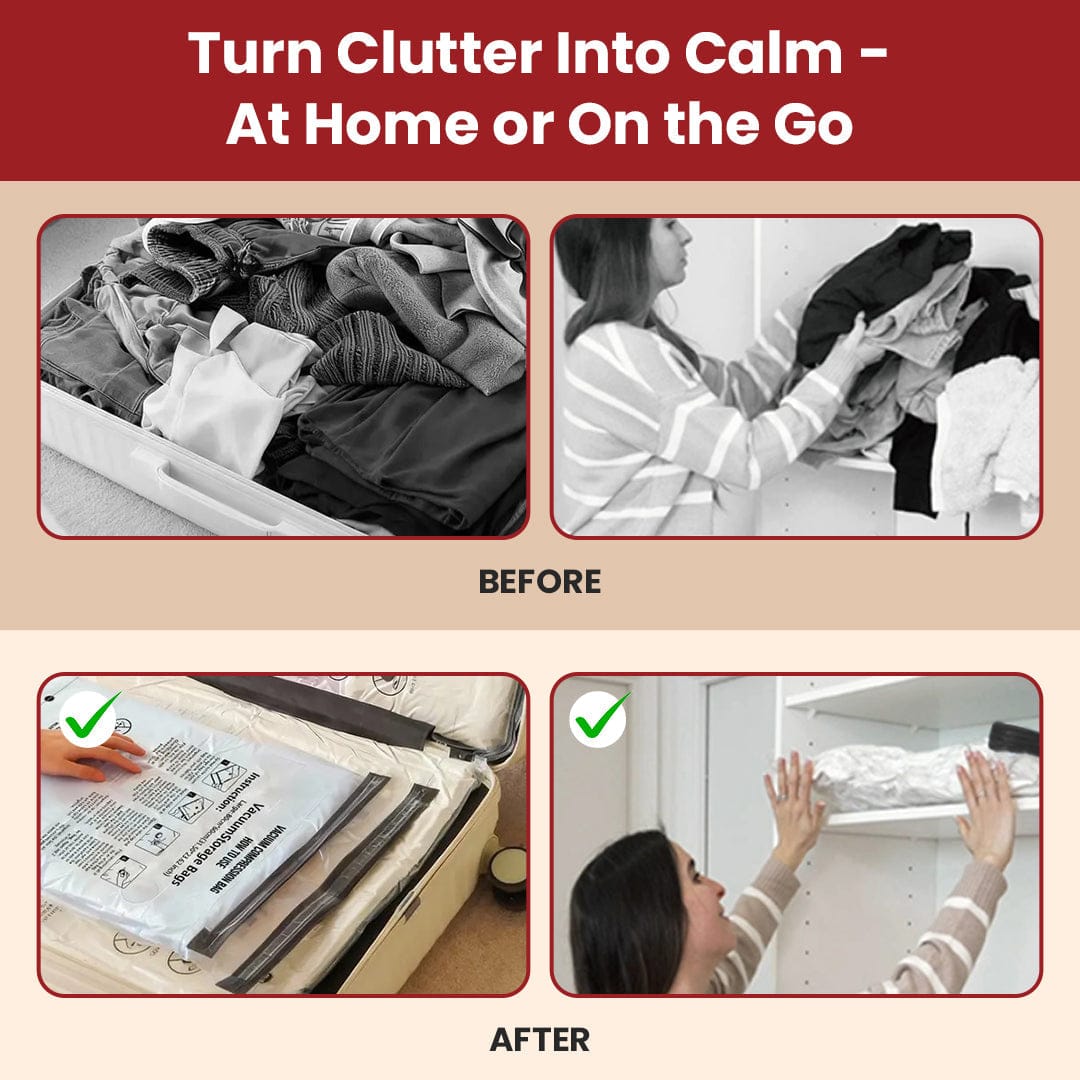 SNOPRID Cordless Travel Vacuum Storage Compression Bag Set_Ultra02