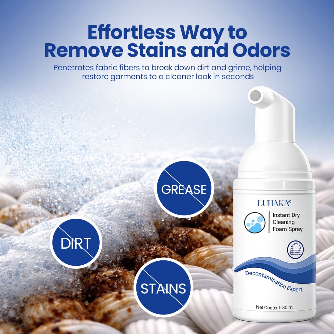 Luhaka® Instant Dry Cleaning Foam Spray