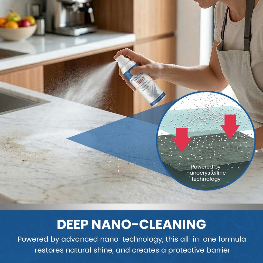 Luhaka® 3-in-1 Nanocrystalline Tile Cleaner Spray – Restores Shine, Protects & Repairs Surfaces
