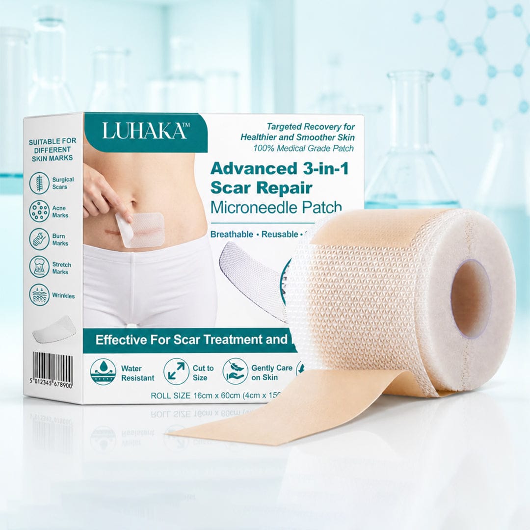 Luhaka® Advanced 3-in-1 Scar Repair Microneedle Patch 🏆1