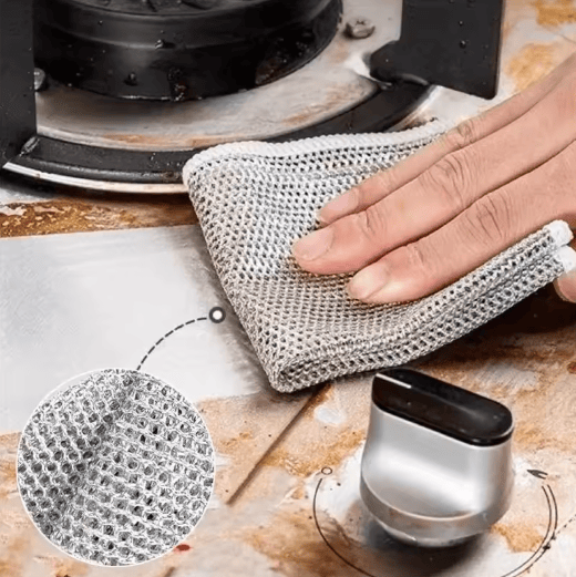 Non-scratch Wire Dishcloth