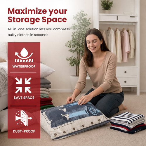 SNOPRID Cordless Travel Vacuum Storage Compression Bag Set_Ultra02