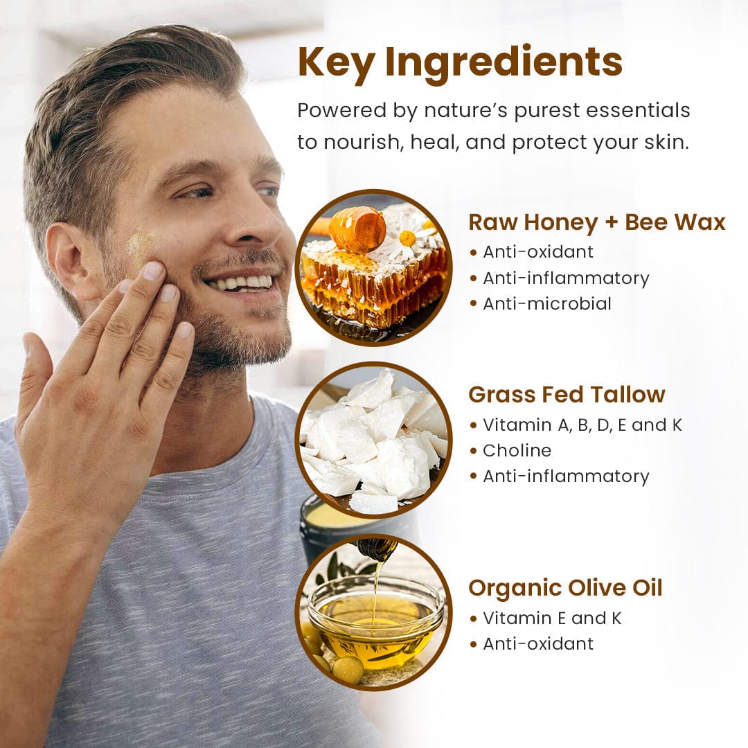 Luhaka® Tallow Honey Balm