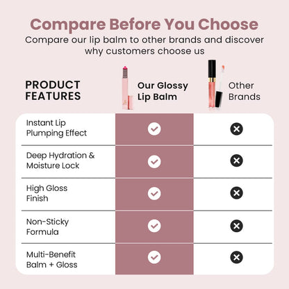 Speak Love Lip-Plumping Glossy Lip Balm