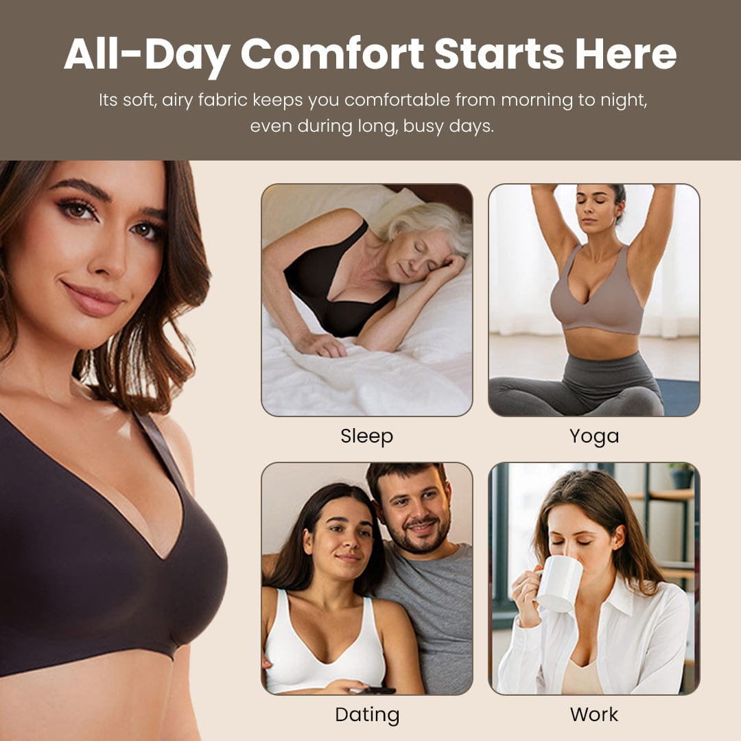 VPCOMFY Jelly Wireless Bra for Women