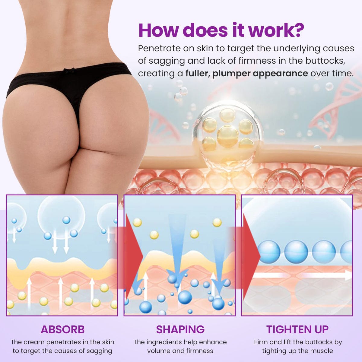 Luhaka® InstaBum Buttock Enhancing Cream