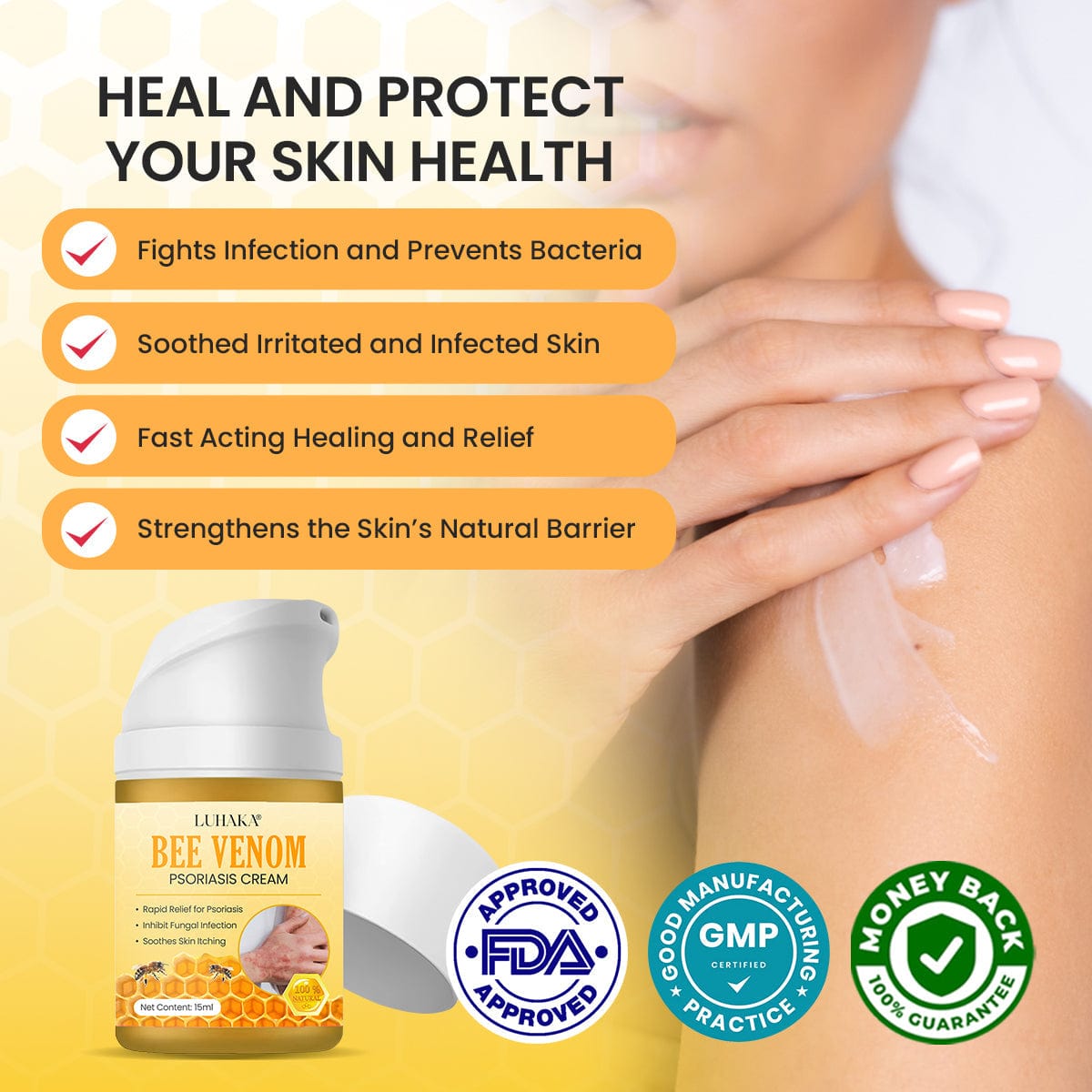 Luhaka® Bee Venom Psoriasis Cream