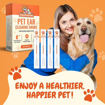 PurrFurGulu Pet Ear Cleaning Swabs 🔆1