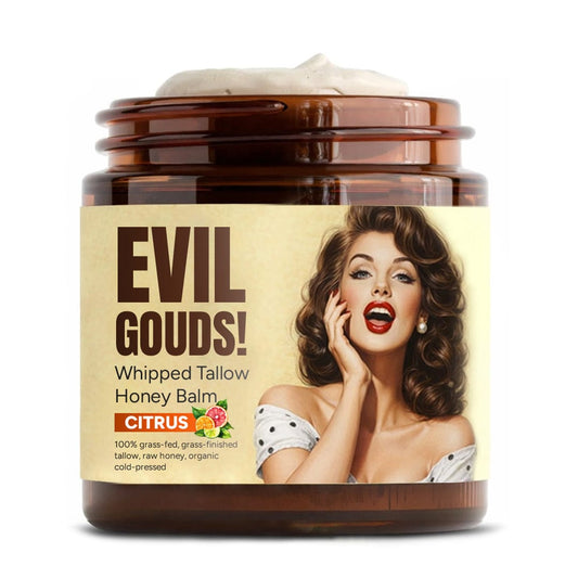 Whipped Beef Tallow and Honey Balm