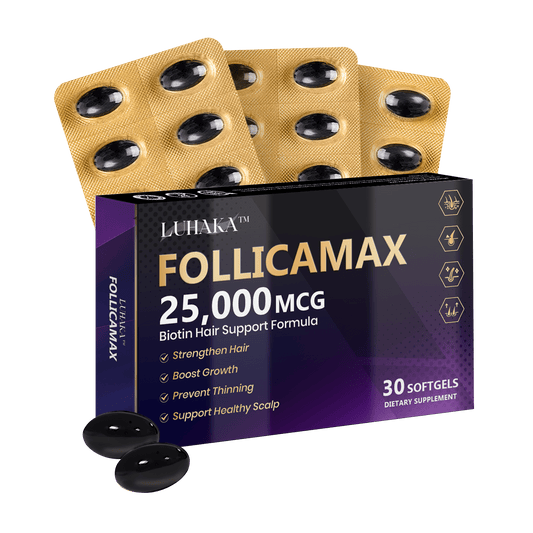 Luhaka™ FollicaMax 25,000 MCG Hair Growth Support 👨‍⚕️ 2