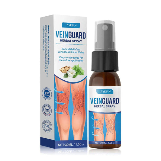 Lyyeto® VeinGuard Herbal Spray ACE -✅ Clinically proven to eliminate varicose veins in just 7 days!