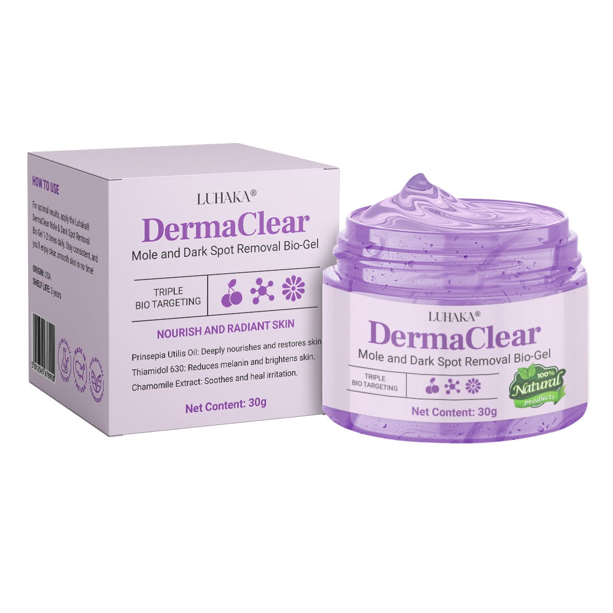 Luhaka® DermaClear Mole and Dark Spot Removal Bio-Gel💞3